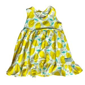 Eleanor Rose Lemon Dress- 12 months